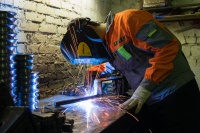 Machining, painting, welding